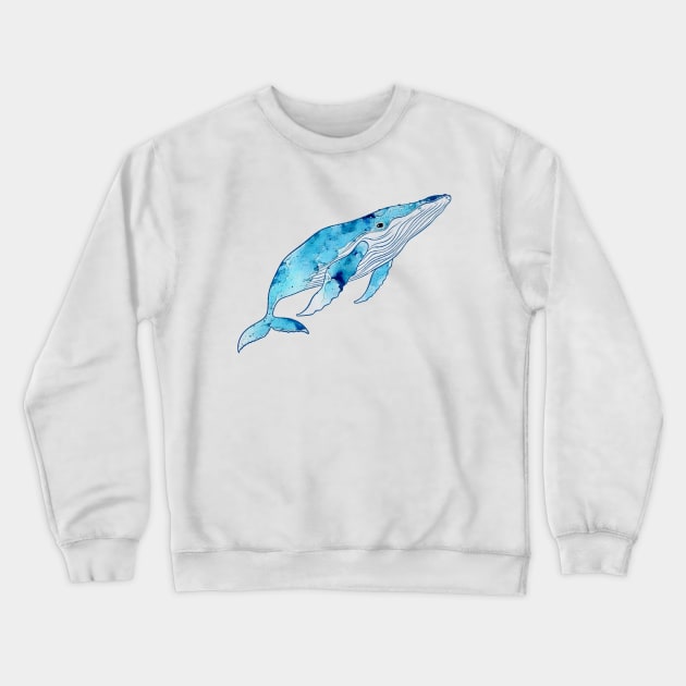 Whale Crewneck Sweatshirt by themadesigns